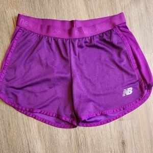 New Balance Women's Purple Athletic Running Shorts